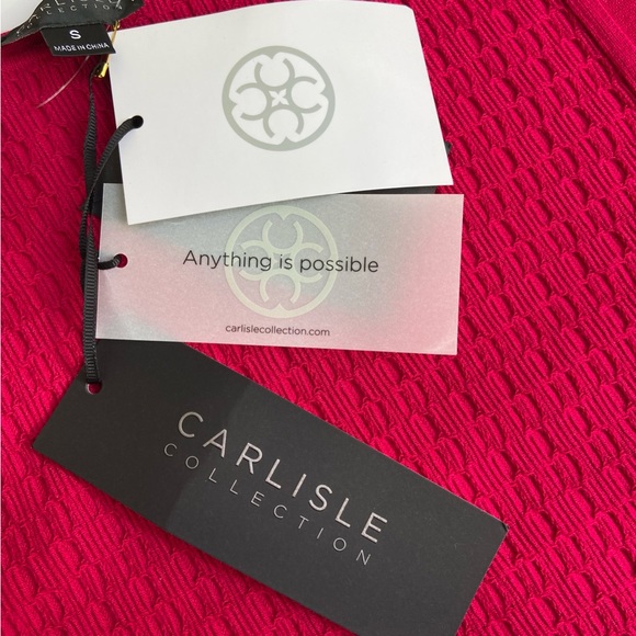 Carlisle Women’s Tops | Carlisle Collection | Color Fuchsia - Picture 10 of 12